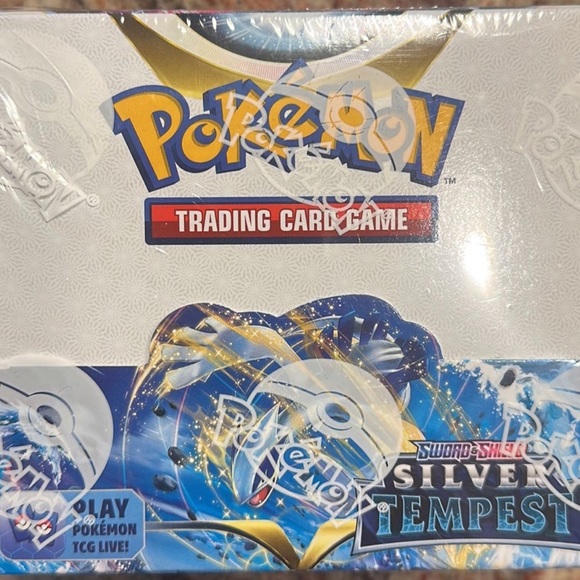 Pokémon Trading Card Game: Sword & Shield SILVER TEMPEST- NIB! - Picture 1 of 10